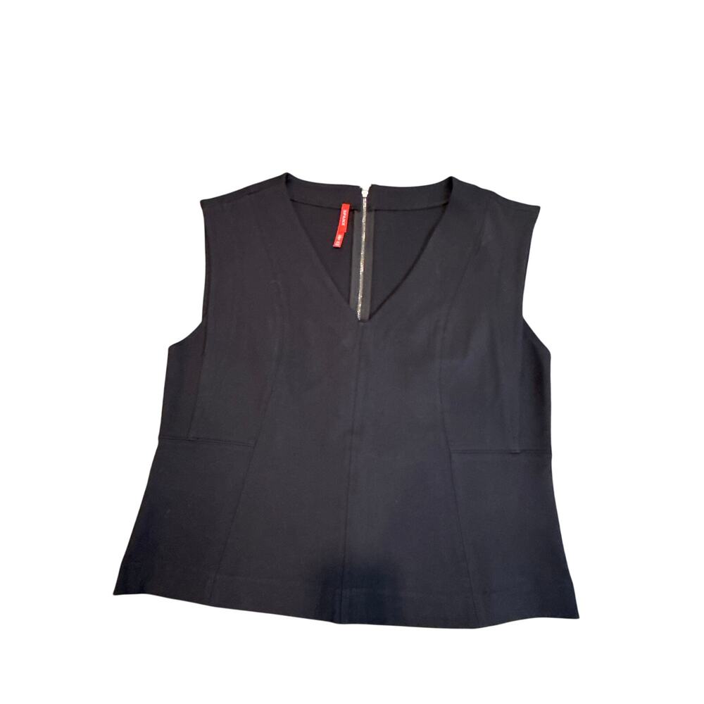 SPANX The Perfect V-Neck Seamed Top Size XL